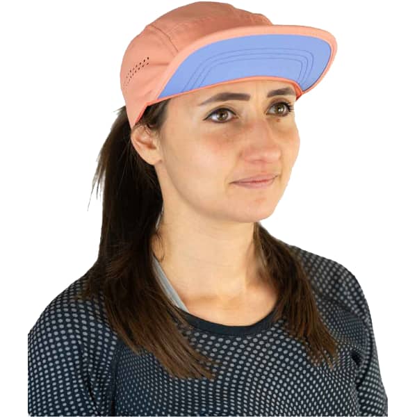 Casquette trail RAIDLIGHT 5 PANELS SALMON