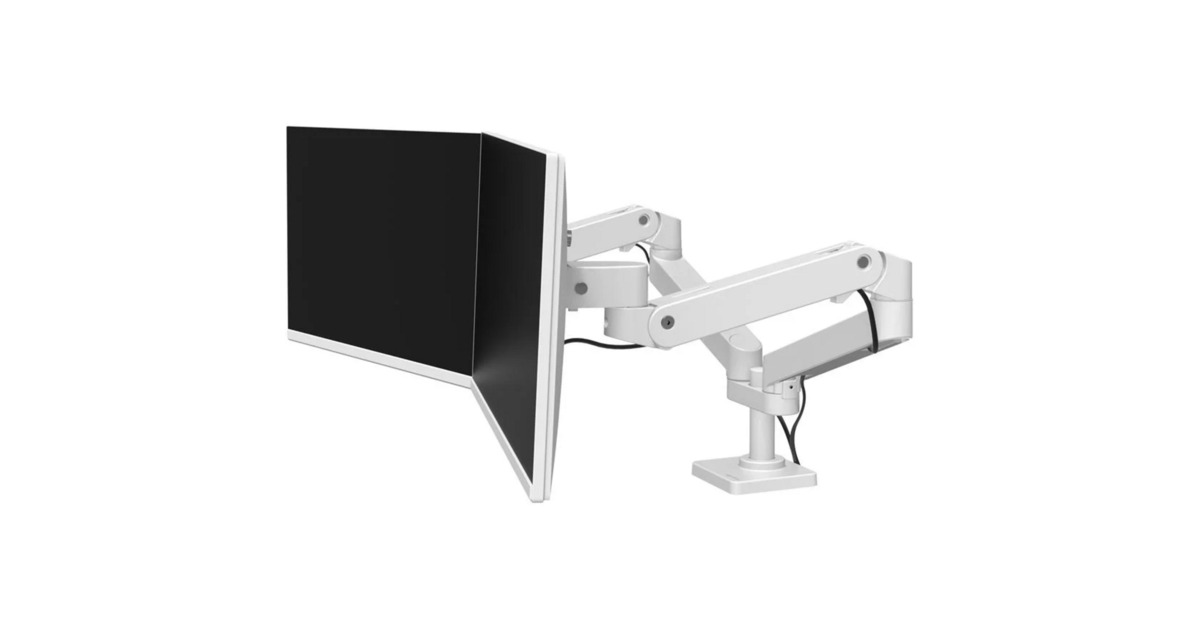 ErgotronLX Pro Dual Side-by-Side Arm monitorarm  (Wit)