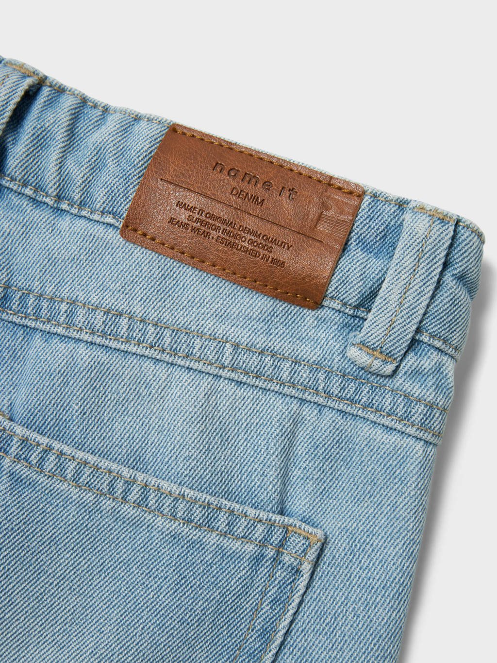 NAME IT wide leg jeans NKFROSE light blue denim