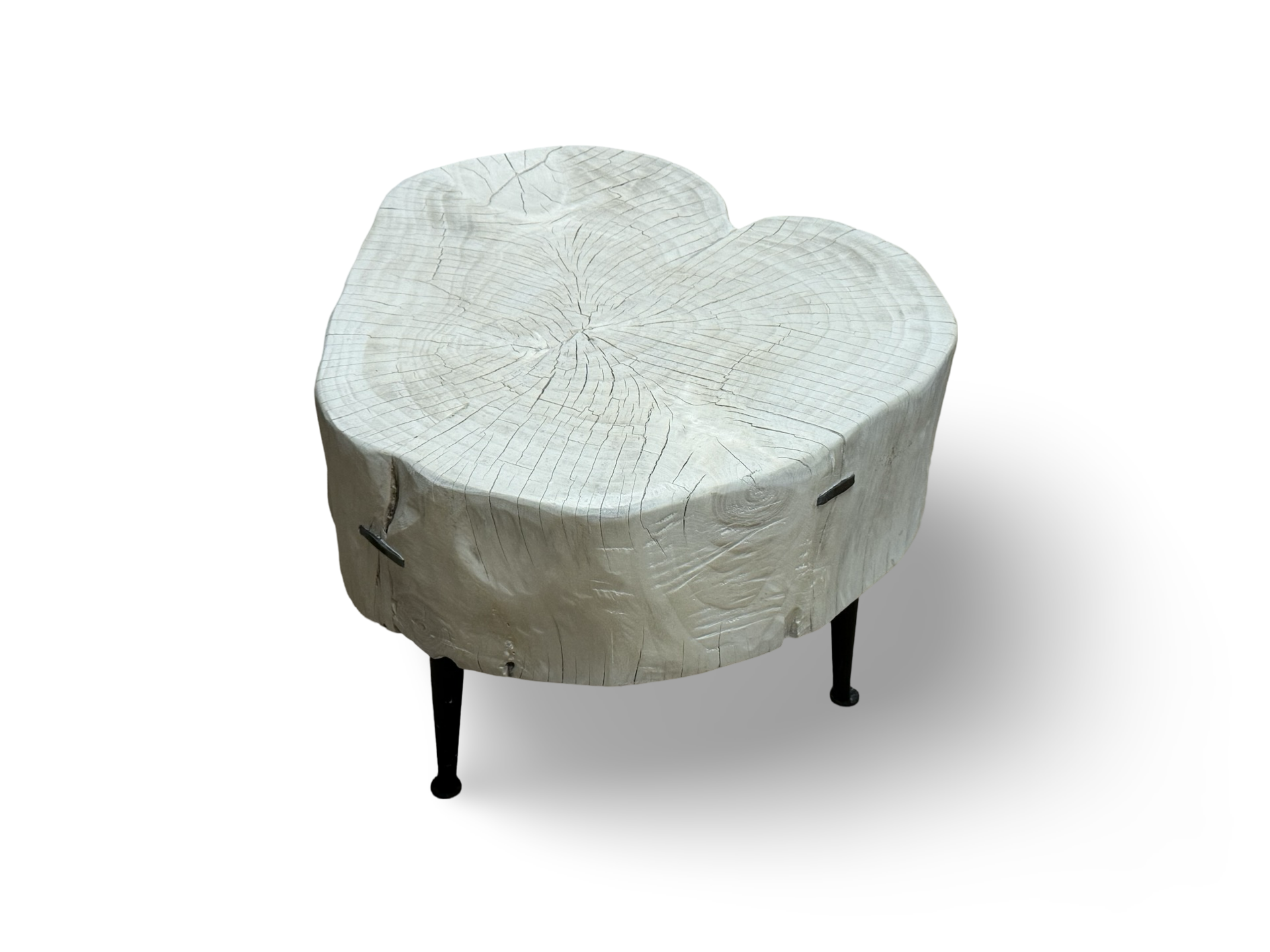 Salontafel ijzeren poot uniek