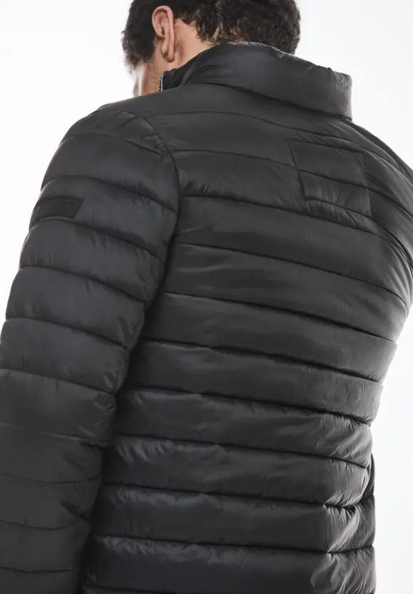 Leichte Steppjacke - limousine black