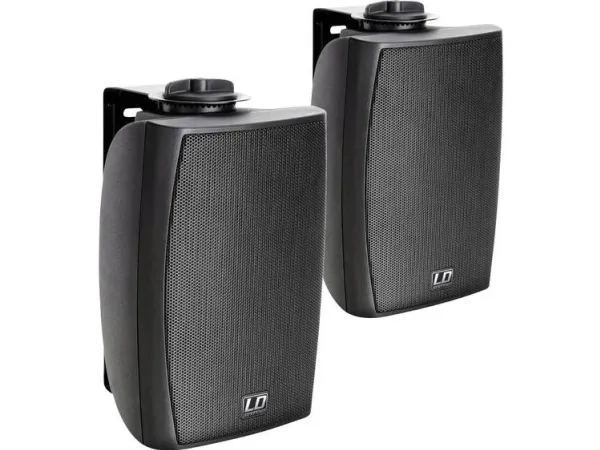 LD Systems LDCWMS42B Væghøjttalere 40 W 8 Ω Sort 1 Paar