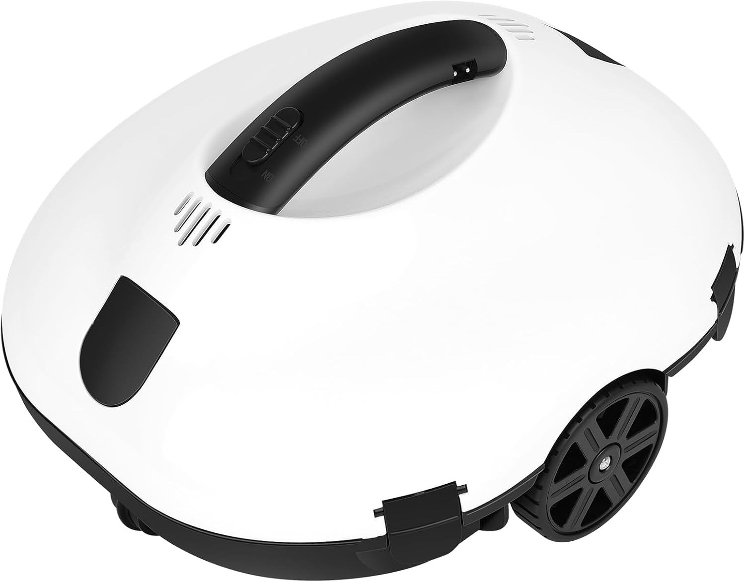 COOLWEST Poolroboter Akku, 130 Minuten Reinigungszeit, Pool Roboter Kabellos, Automatische Poolreiniger mit Selbsteinparkfunktion, Pool Saugroboter für Rundpool und Aufstellpool