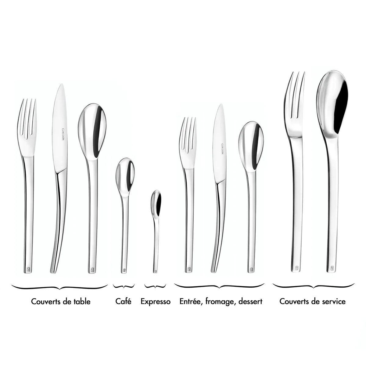 Neuvième Art - Ménagère 24 pièces en coffret Couzon
