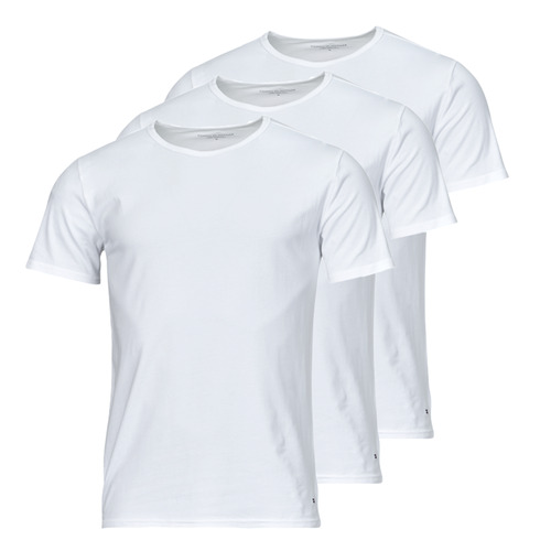 Tommy Hilfiger - STRETCH CN SS TEE 3PACK X3 - Blanc