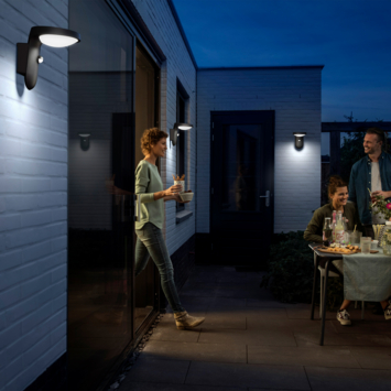 Philips solar wandlamp Tyla met bewegingssensor