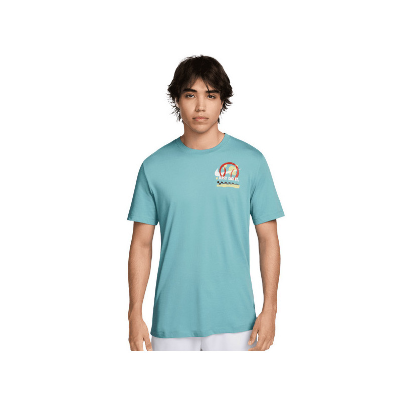 Tee-shirt Nike Court Training US bleu