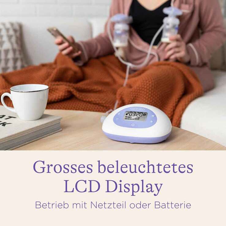 Lansinoh 2in1 elektrische Milchpumpe, 1 St