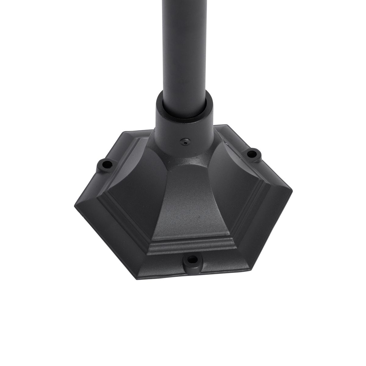 Klassieke buiten lantaarn zwart 135 cm IP44 - Berta