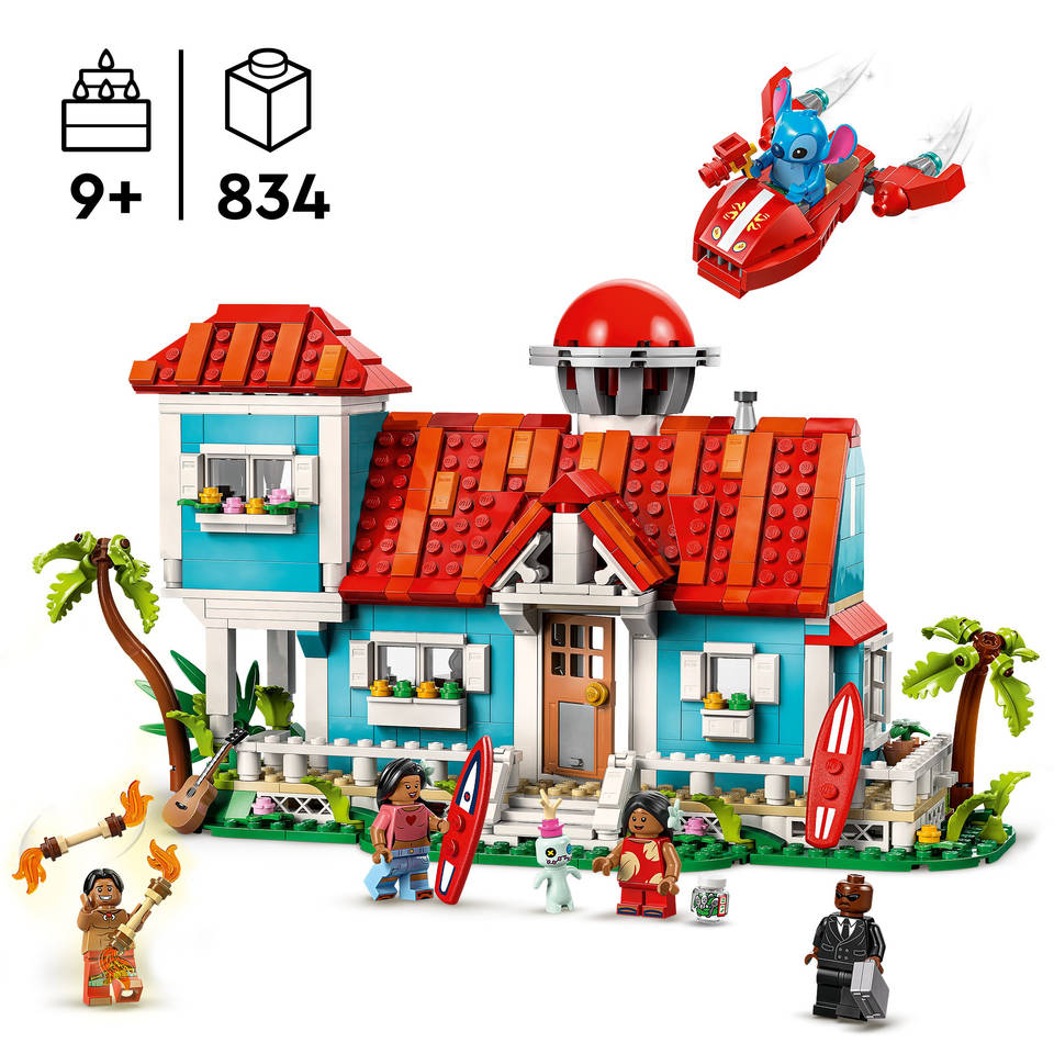 LEGO Disney Lilo en Stitch strandhuis 43268