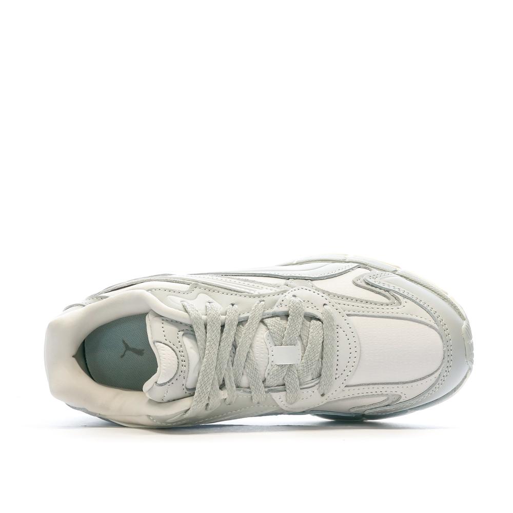 Puma Baskets Blanche/Gris Femme Puma Teveris Nitro