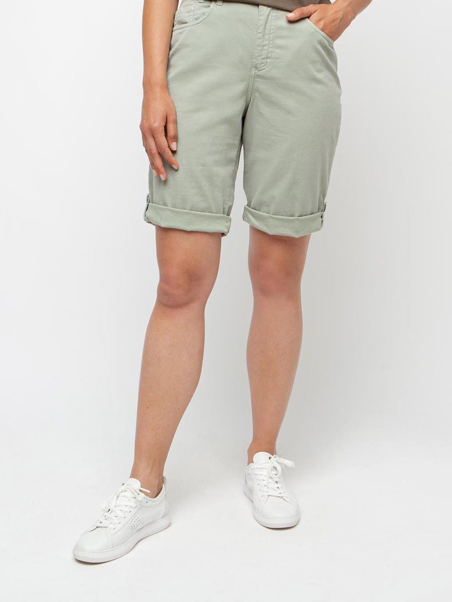 Bermuda Femme Coton Biologique Kaki