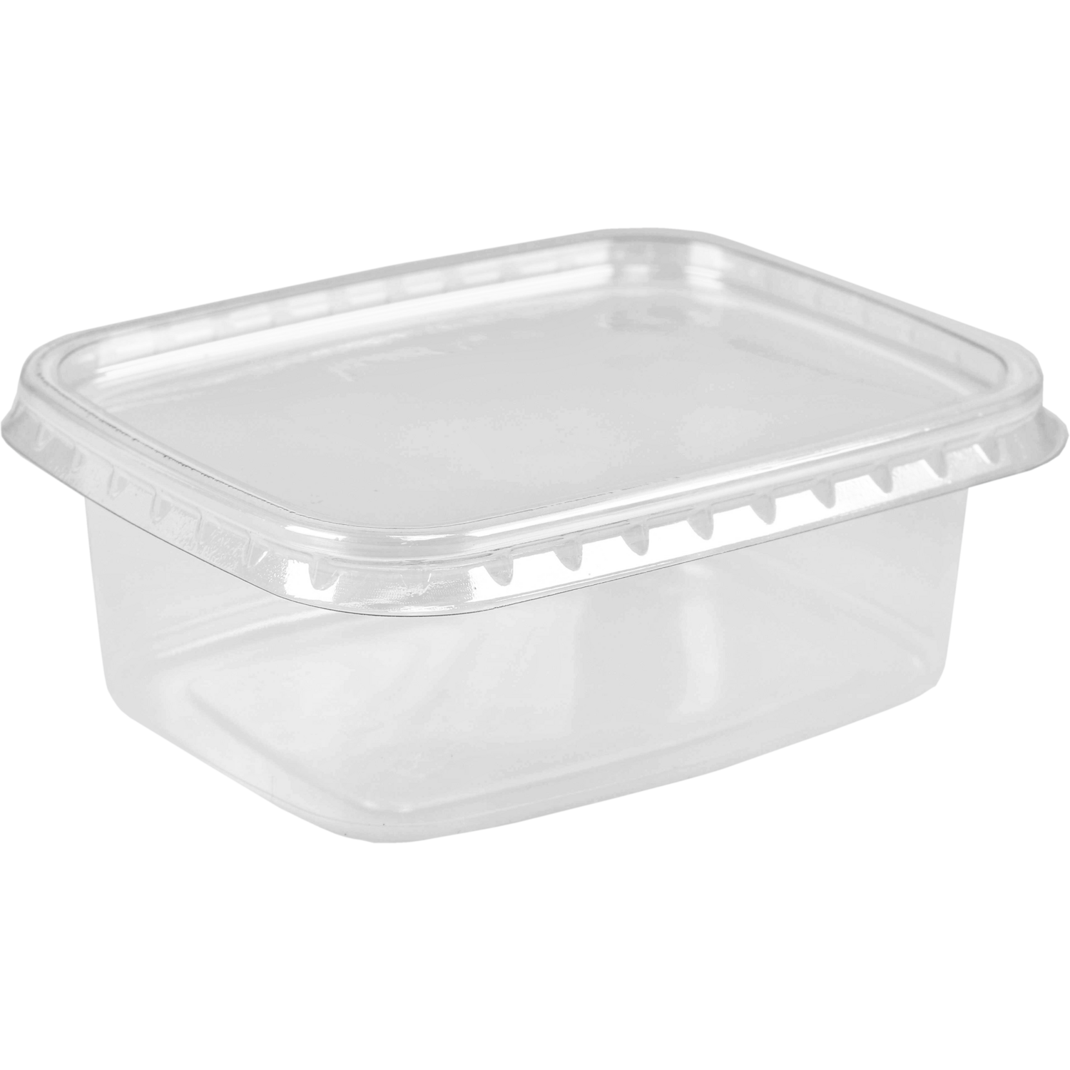 Bak, PP, 200ml, excl. Deksel, saladebakje, 108x82x40mm, transparant