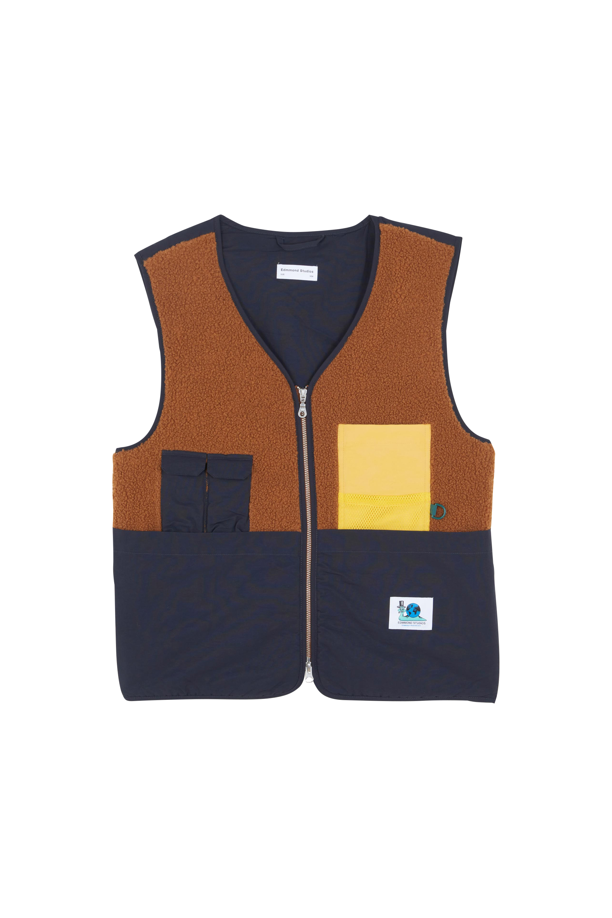 EDMMOND STUDIOS Veste  SHEARLING VST Marron