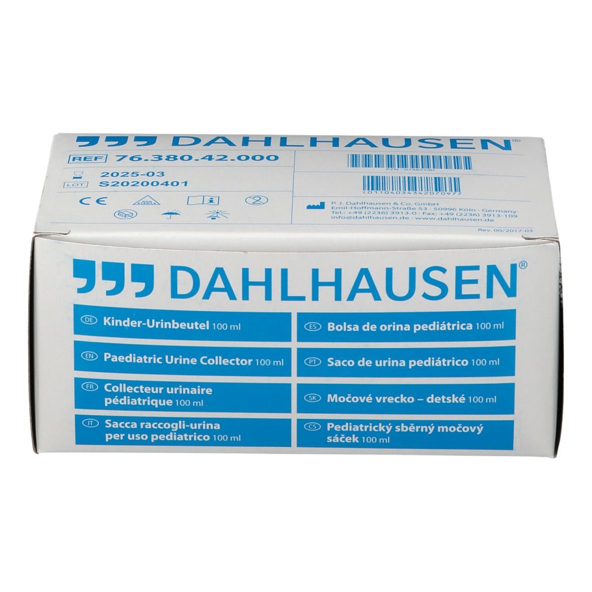 Urinbeutel für Kinder 100 ml