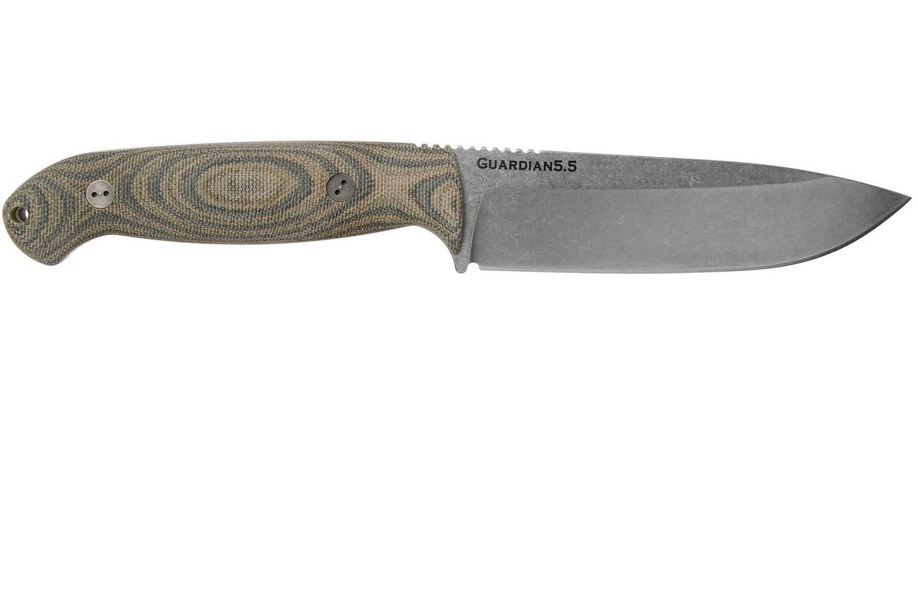 Bradford Guardian 5.5S, 55S-109-3V Stonewashed 3D Camo Micarta