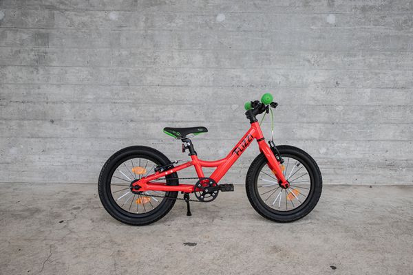 FLiZZi 16 RIEMEN Kindervelo  rot  16 ZOLL