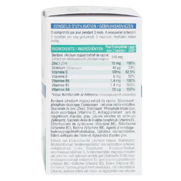 Jaldes Arrêbum Peaux Grasses 60 comprimés