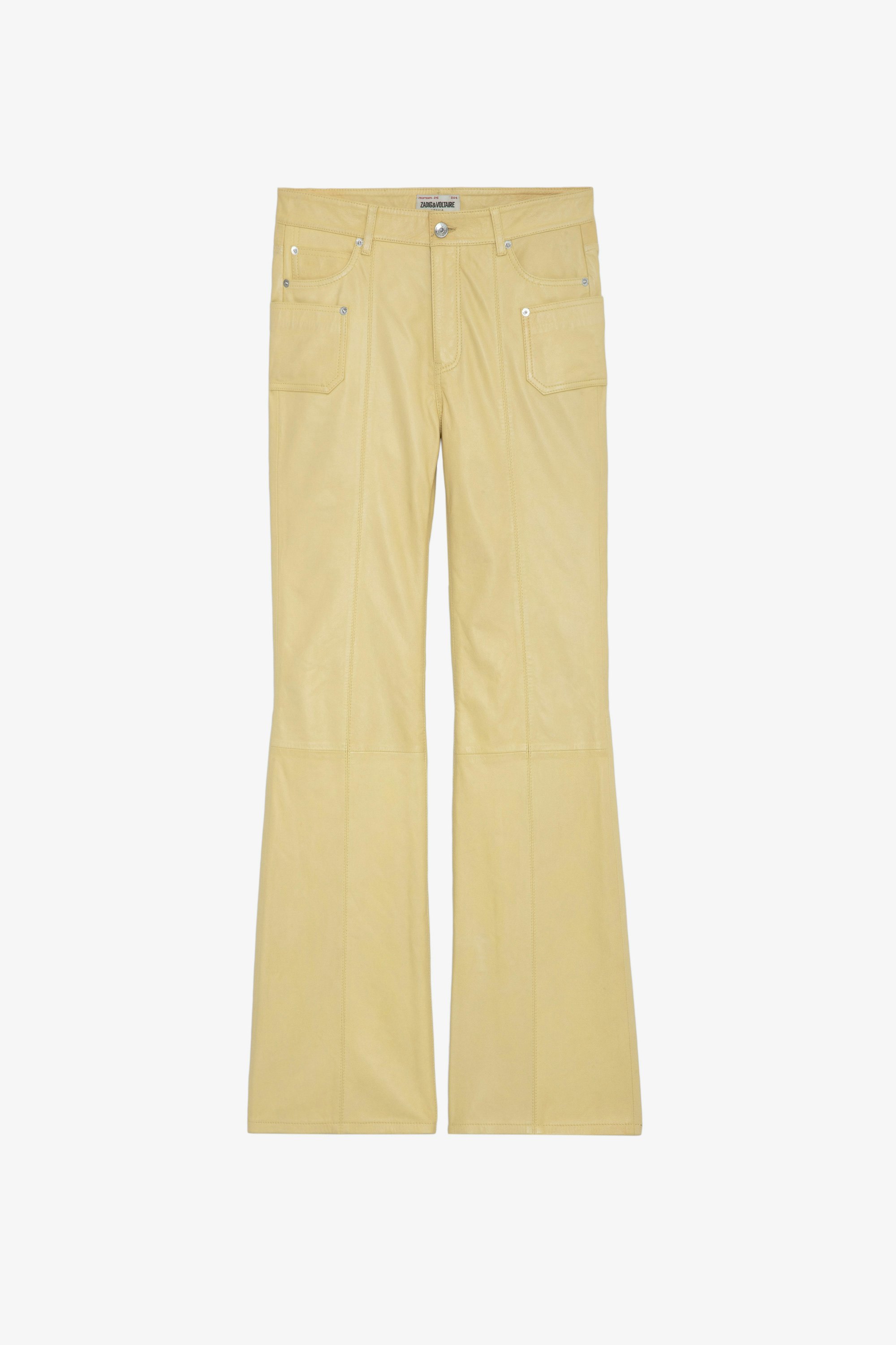 Pantalon Elvir Cuir
