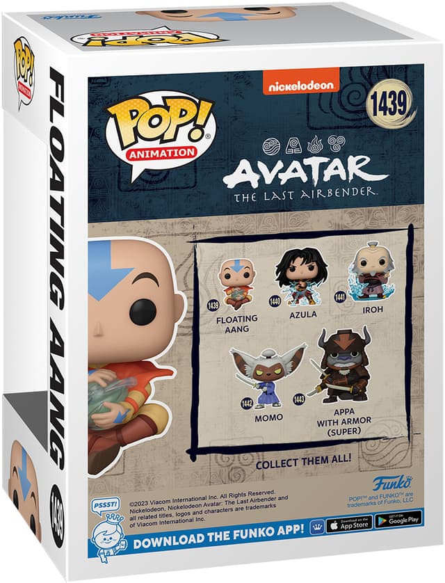 Funko Pop! Vinyl Avatar The Last Airbender flyvende Aang-figur