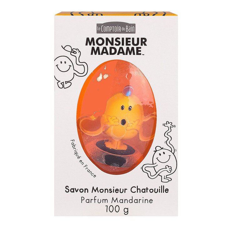 Savon Mr Chatouille parfum mandarine 100g