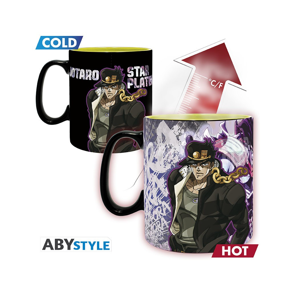 Jojo's Bizarre Adventure - Mug Heat Change Jotaro vs Dio