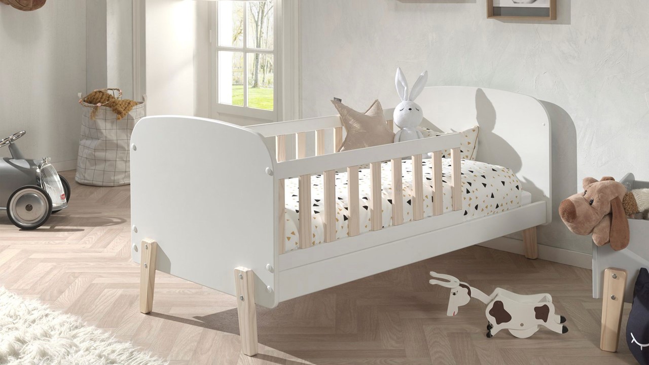 Peuterbed Kiddy wit