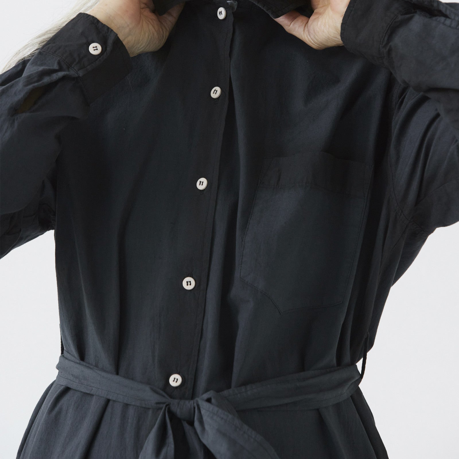 Ono Dress washed black