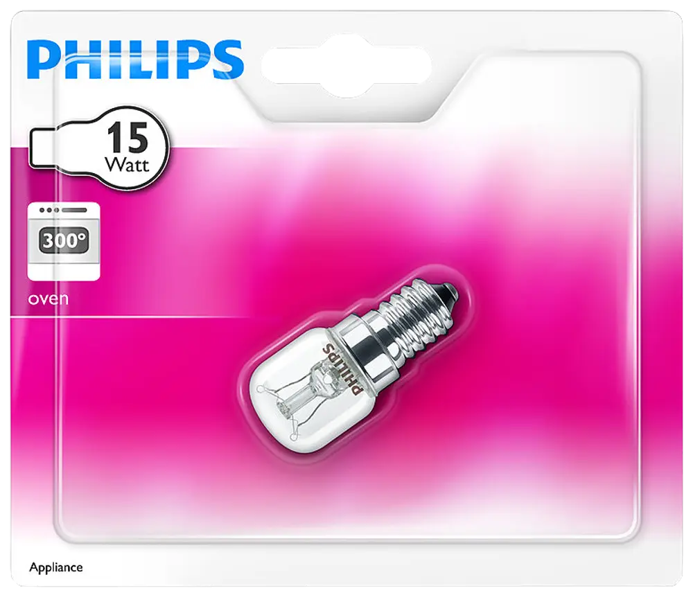 PHILIPS Ovnpære 15W E14 T22