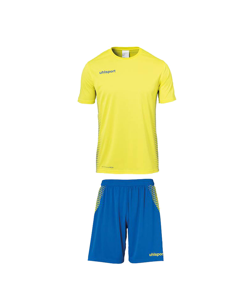 uhlsport Score Trikotset kurzarm Gelb Blau F11