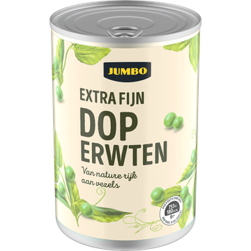 Jumbo Doperwten Extra Fijn 400 g