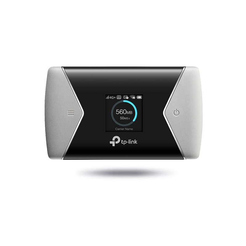 TP-Link M7650 Mobiler 600 Mbit/s-LTE-WLAN-Router, schwarz/silber