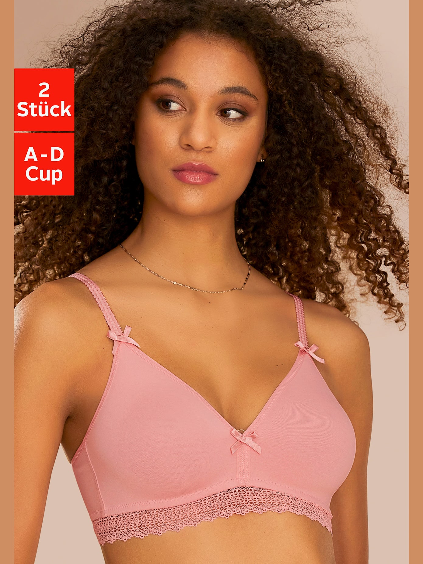 Soutien-gorge bralette sans armatures en lot de 2