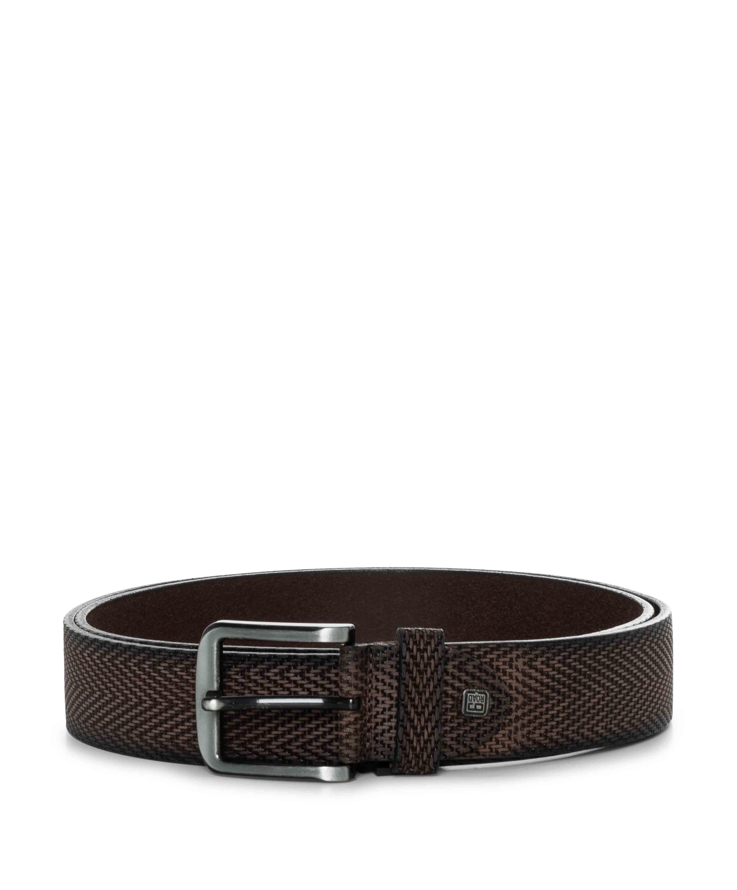 6 Road Heren riem bruin