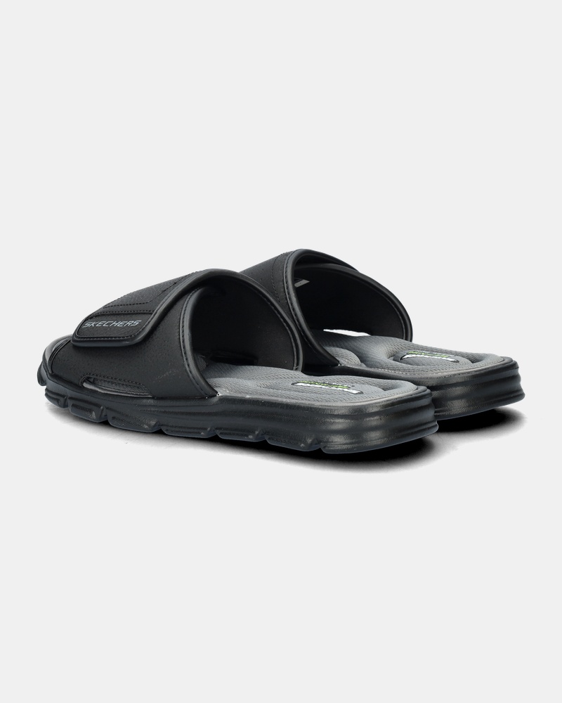Skechers Wind Swell Badslippers  - zwart