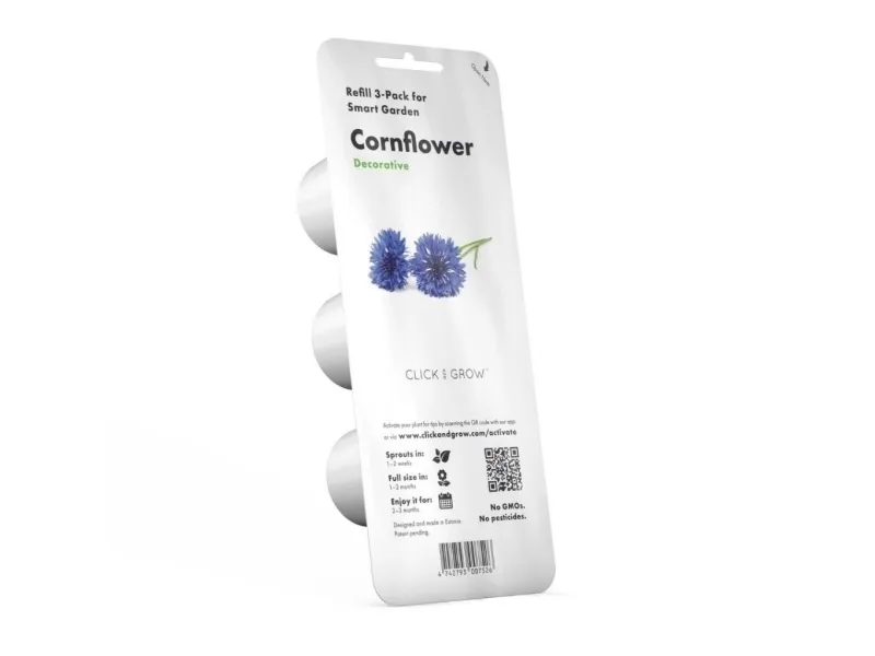 Click and Grow Smart Garden Refill 3-pack - Cornflower