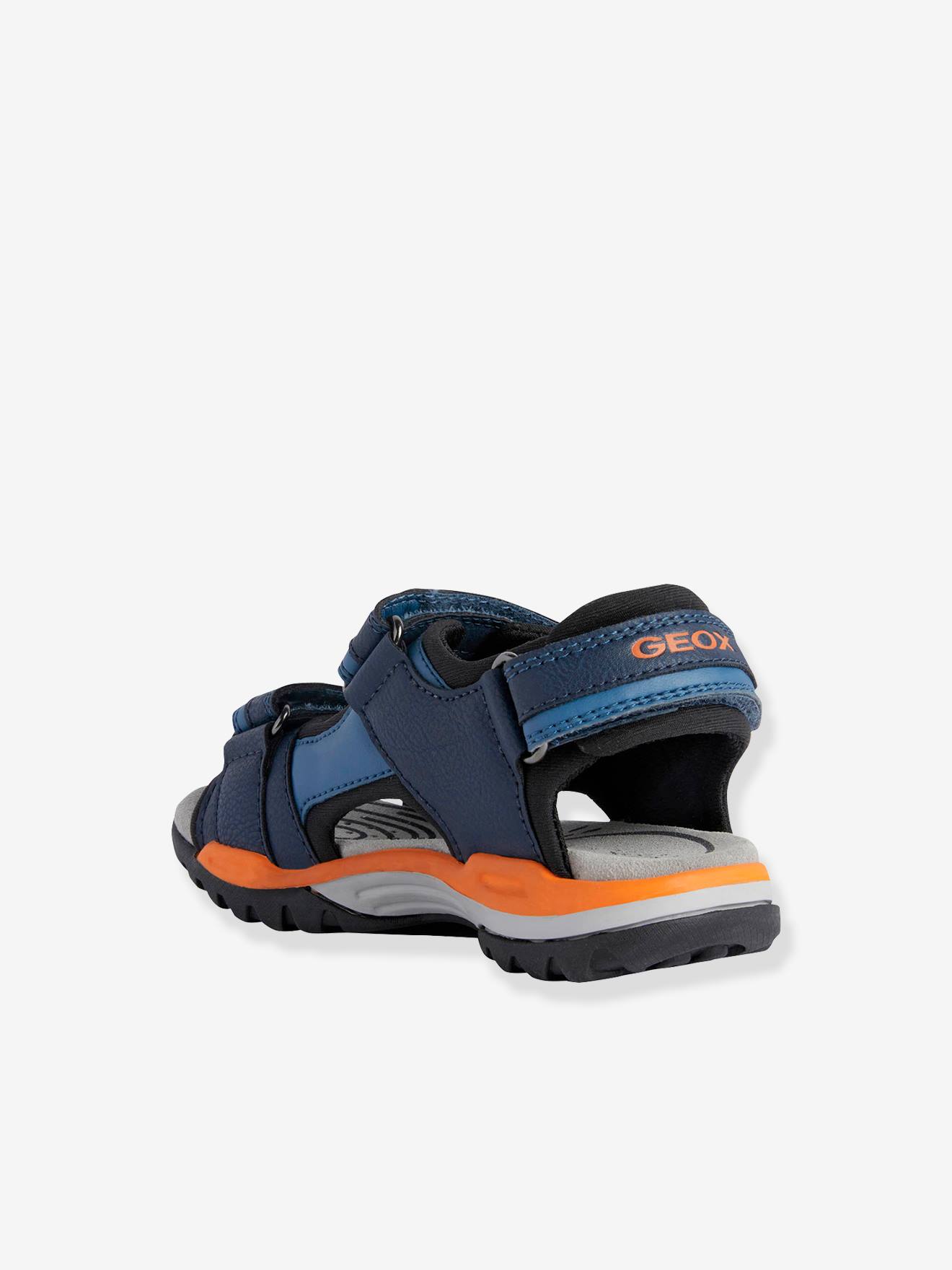Sandálias J. Borealis BA GEOX® lisas azul-escuras
