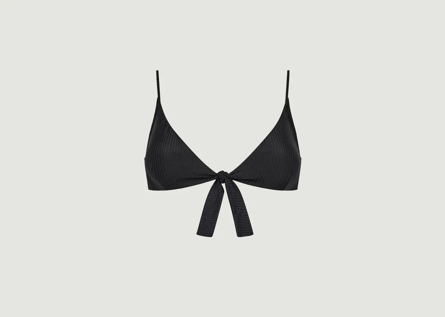 Top n°6 - Noir Rayé Satiné Posidonie