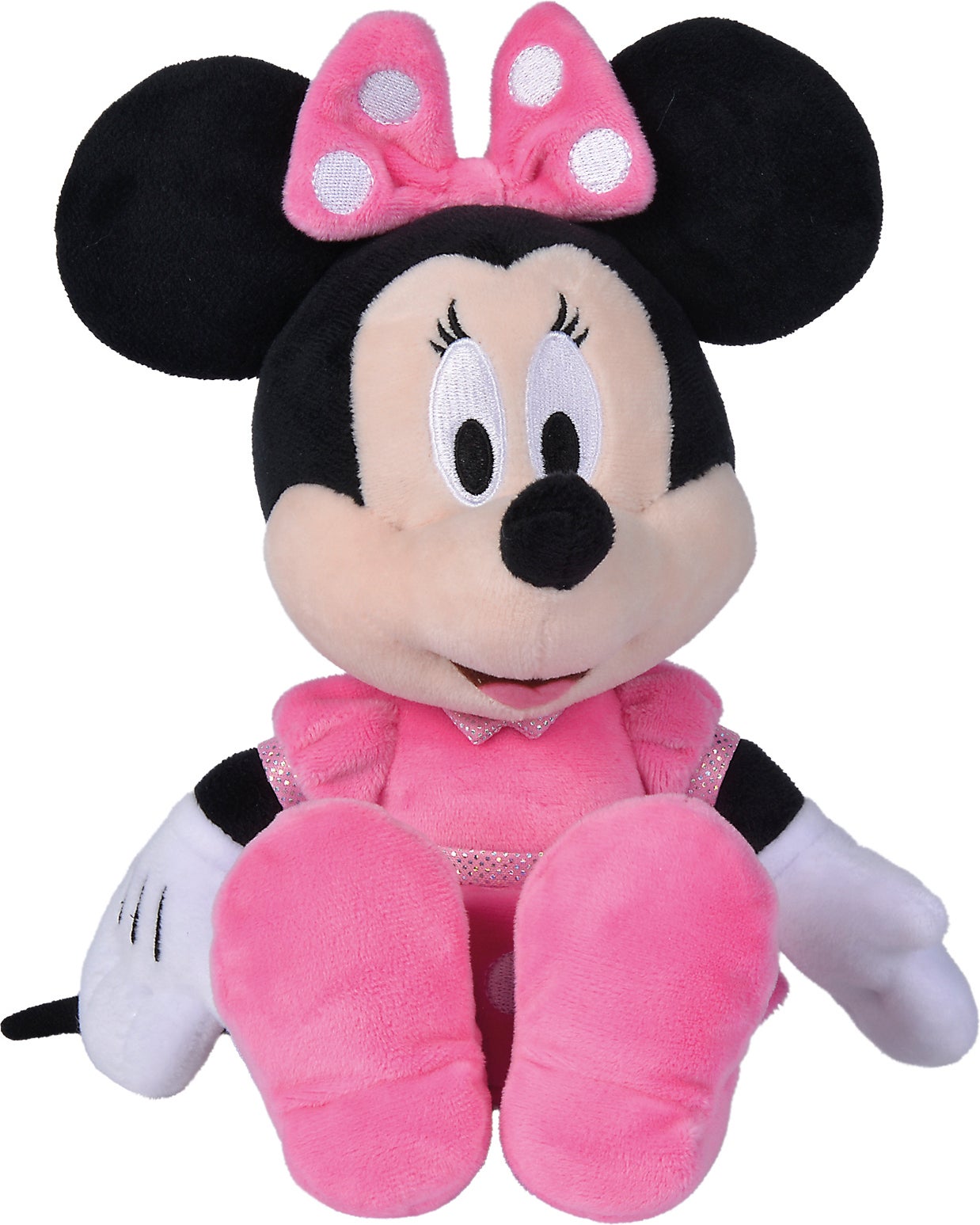 Disney knuffel Minni roze 7 x 8 x 25 cm