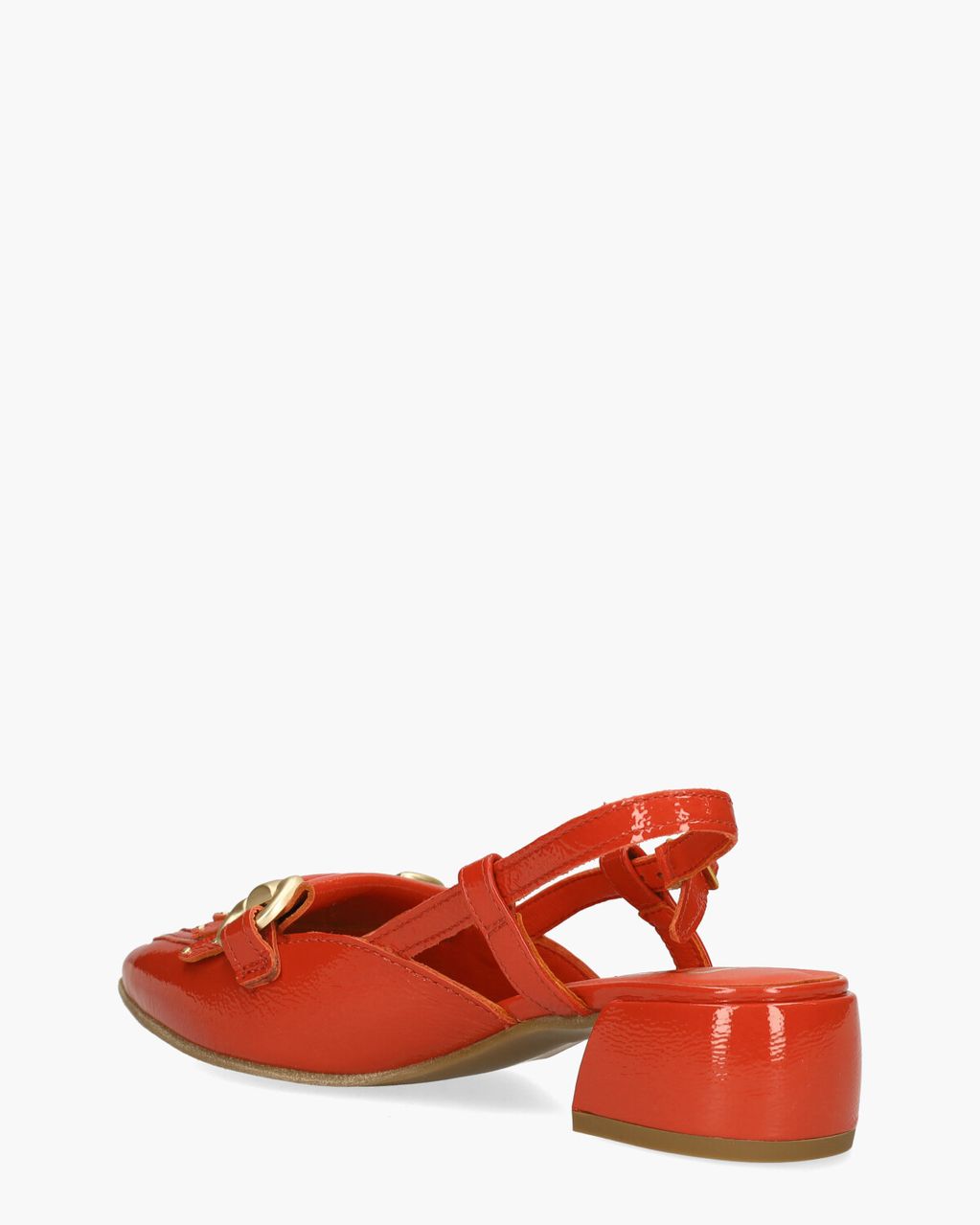 Mjus L72105 Rood Dames Slingbackloafers