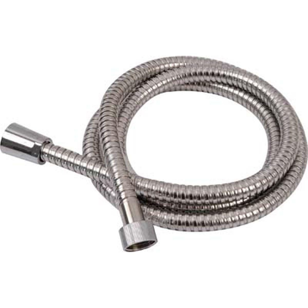 FLEXIBLE ACIER INOXYDABLE 200 CM  COULEUR CHROME