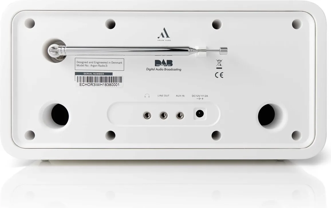 Argon Audio Radio 3i MK2 Blanc Enceintes connectées