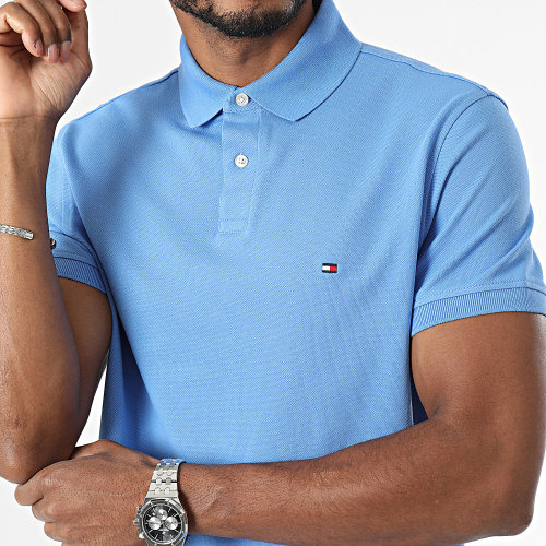 Polo Manches Courtes Regular Polo 1985 7770 Bleu Clair