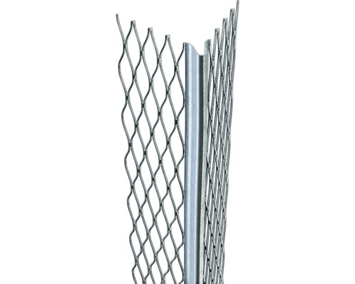CATNIC hoekpleisterprofiel, roestvrij staal V2A, voor pleisterdikte 12 mm, 2500 x 45 x 45 mm, bundel = 15 stuks