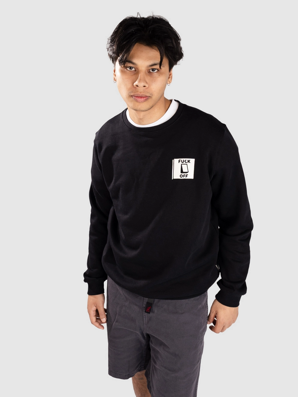 The Dudes Switch Classic Sweater black