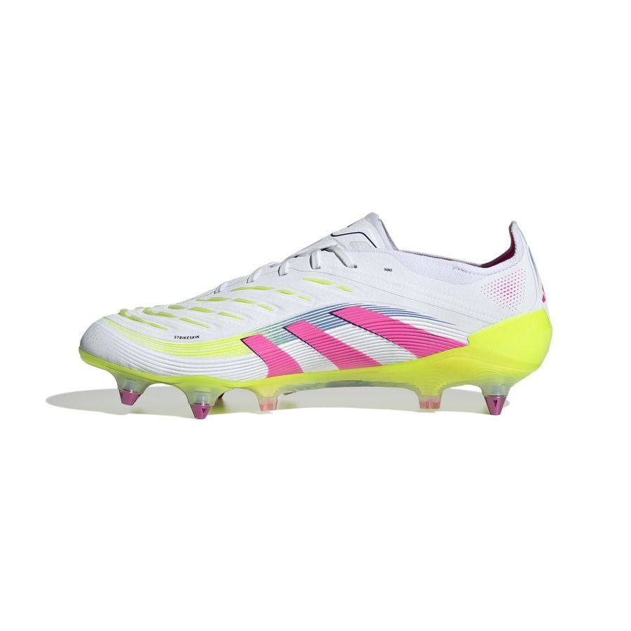 adidas Predator Elite SG Celestial Victory - Blanc/Lucid Pink/Lucid Lemon