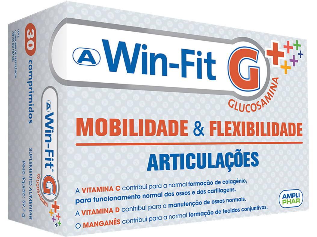SUPLEMENTO WIN-FIT GLUCOSAMINA 30 COMPRIMIDOS
