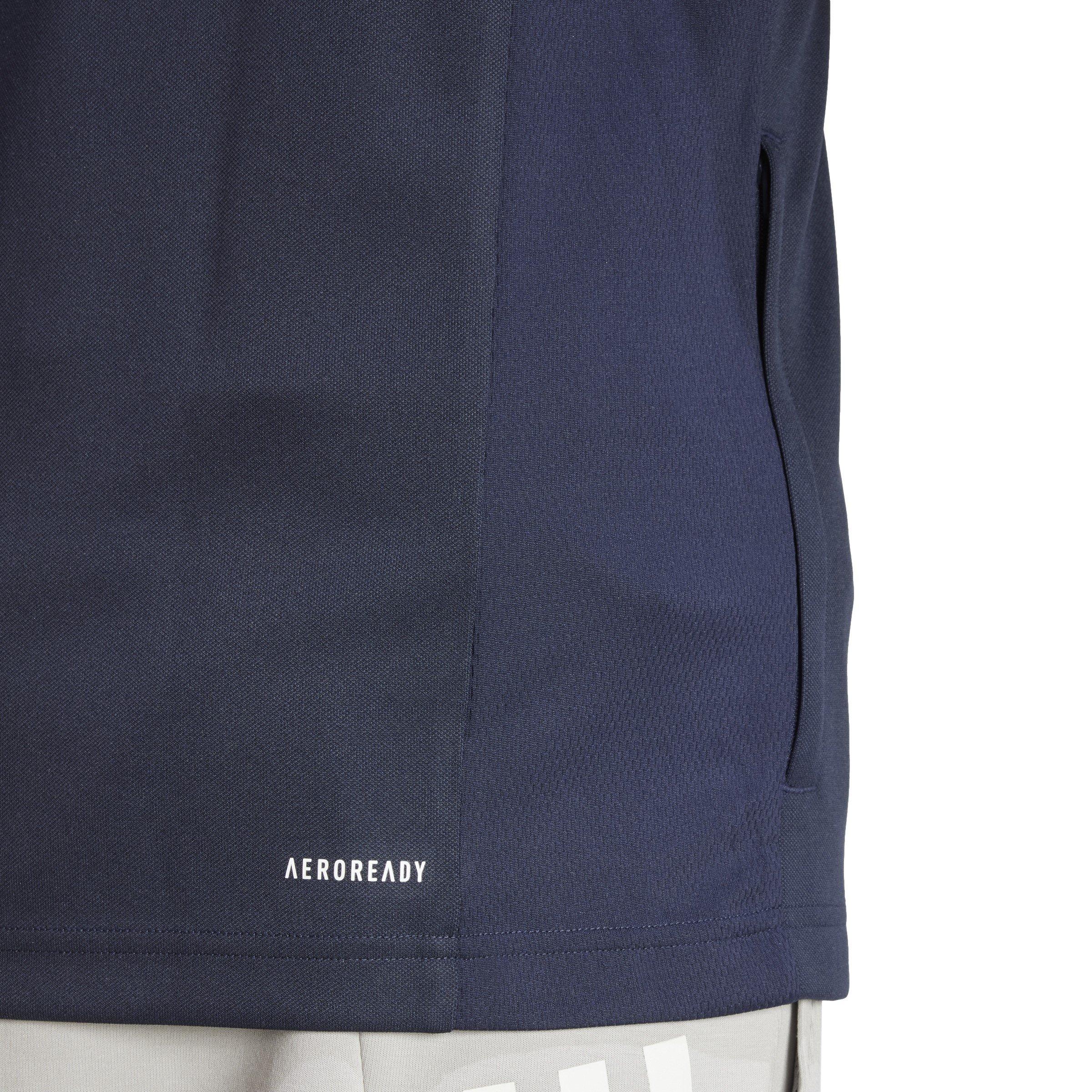 adidas Sereno Long Sleeve Zip Top Mens