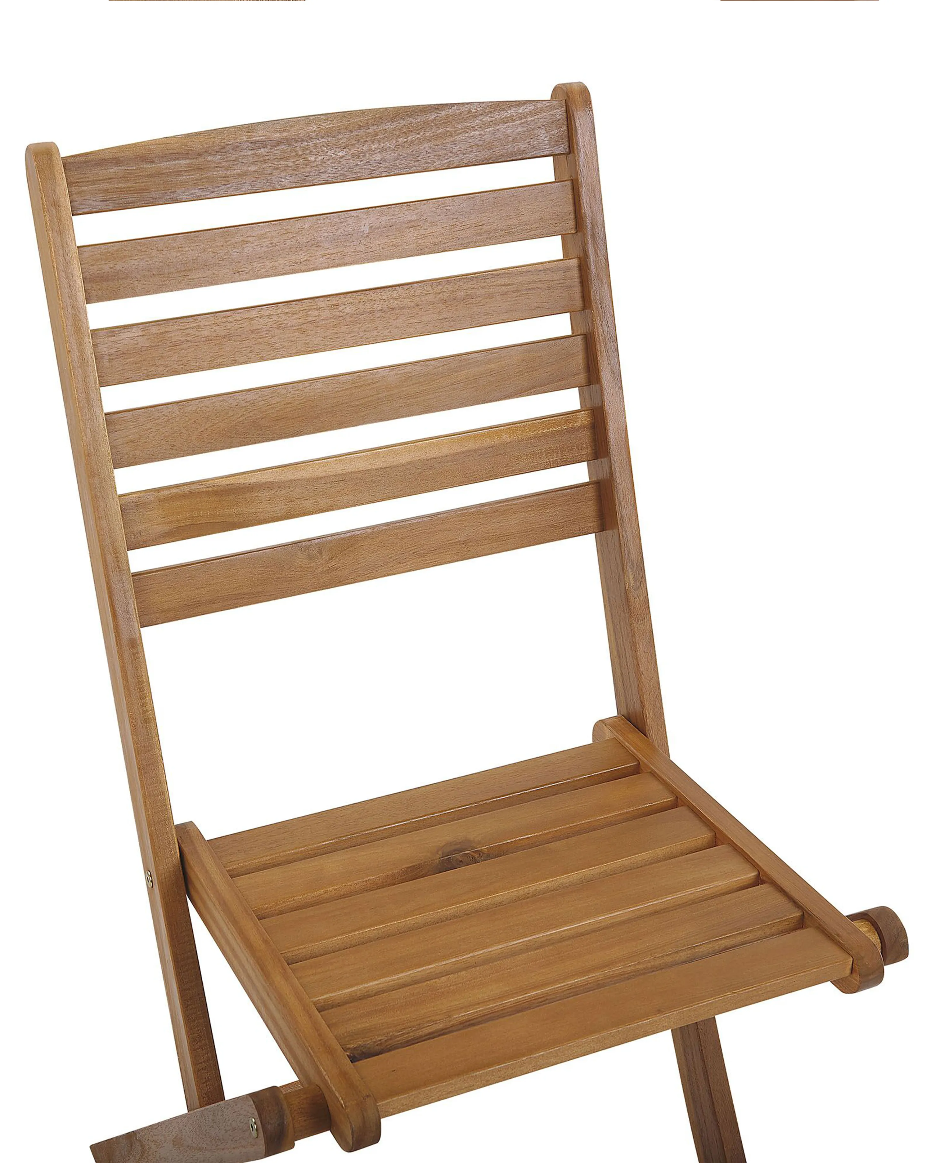Set van 6 tuinstoelen TOLVE Acaciahout Bruin