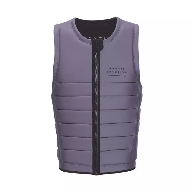 Gilet impact MYSTIC Mayhem Frontzip Wake Black